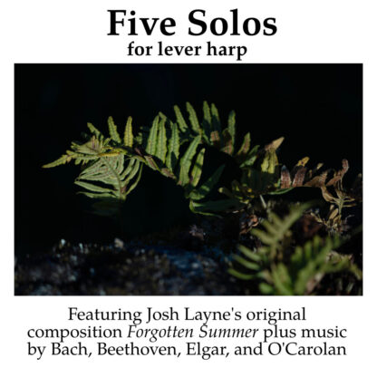Five Solos for Lever Harp - downloadable sheet music (PDF)
