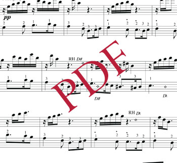 Downloadable sheet music (PDF)